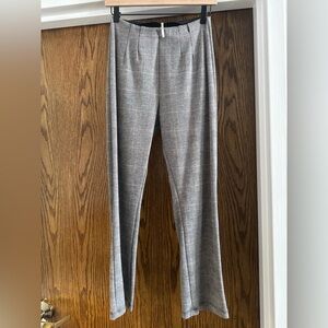 Plaid FP Free People Pull On Pants Trousers
